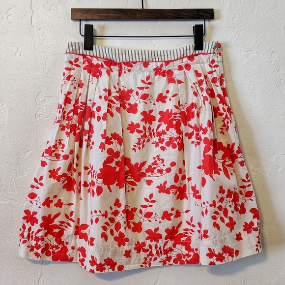 Anthropologie Dresses & Skirts - Anthropologie Cotton Floral Skirt